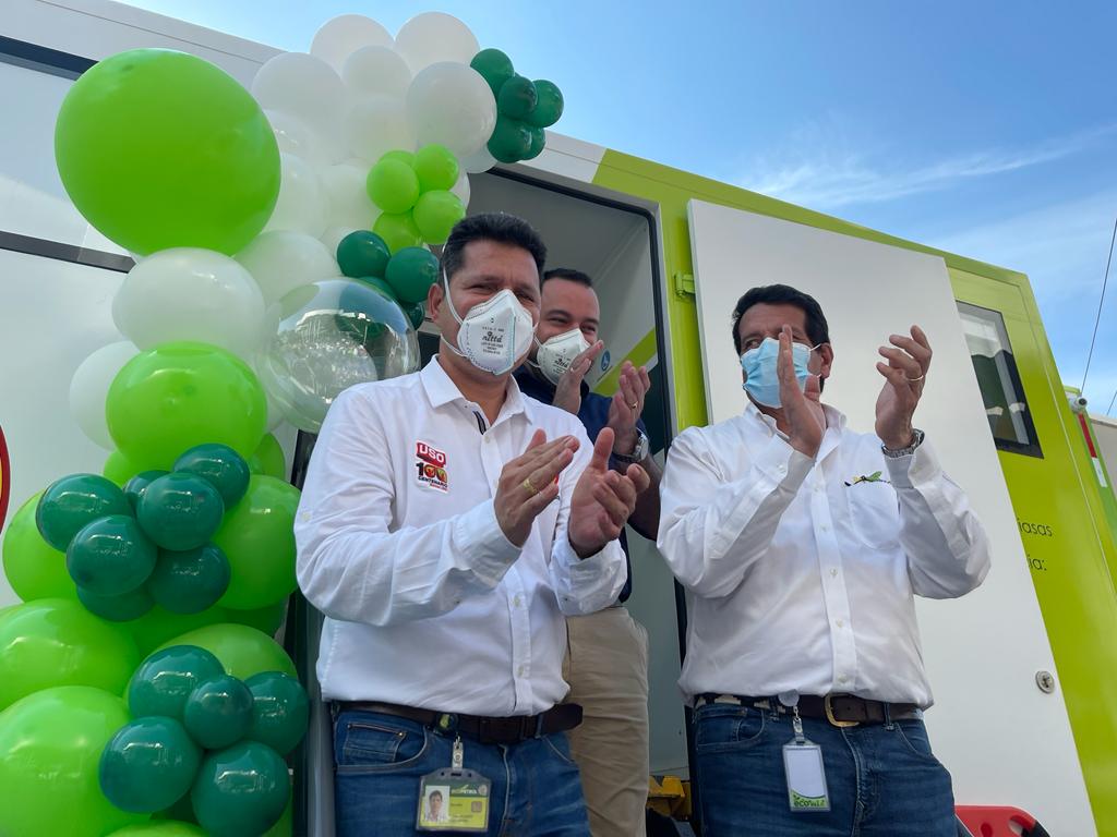 Ecopetrol y la Unión Sindical Obrera inauguran Unidad Móvil de Salud para la comunidad del Magdalena Medio