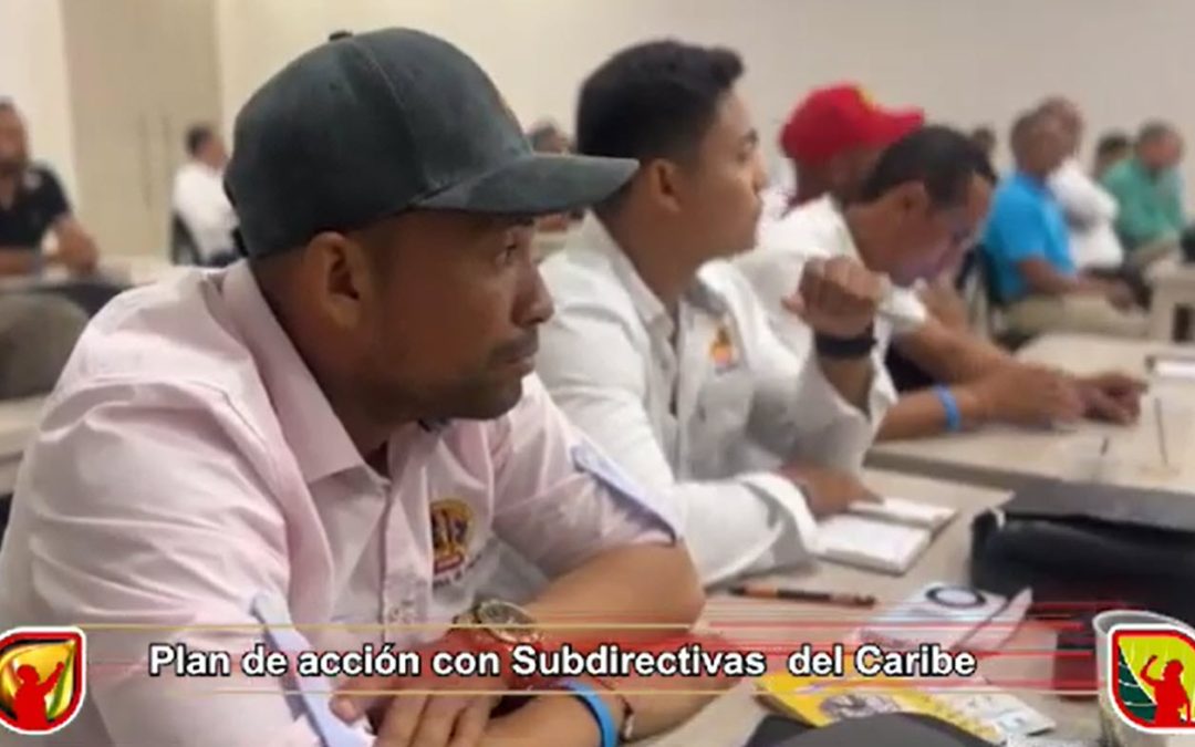 Plenario Sindical de la costa caribe entre la Junta Nacional de la USO y las subdirectivas de ésta región