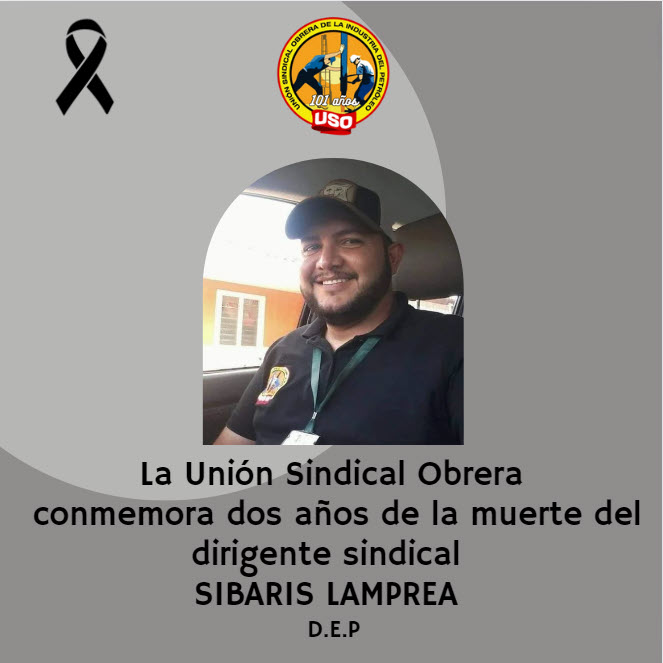 Sibaris Lamprea: 2 Años de Justicia y Memoria – La Lucha Sindical Continúa