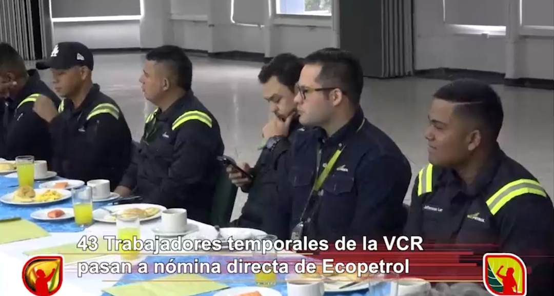 La USO y Ecopetrol Transforman Vidas: 43 Trabajadores Logran Contrato Indefinido