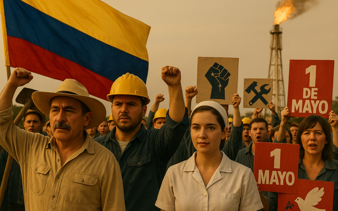 Boletín: 1 de Mayo una Movilización Nacional en Defensa de la Reformas Sociales y la Consulta Popular !Todos a la Calle!