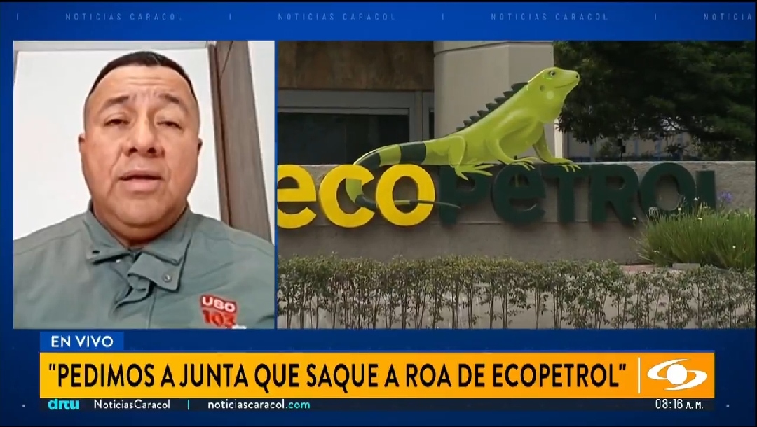 Entrevista al Presidente de la USO Martín Ravelo en Noticias Caracol