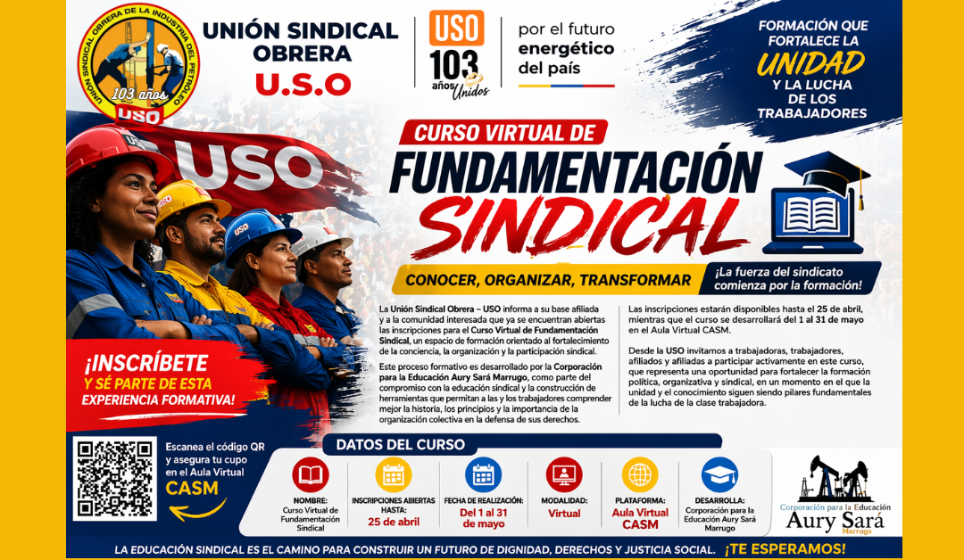 FORMACIÓN SINDICAL CASM